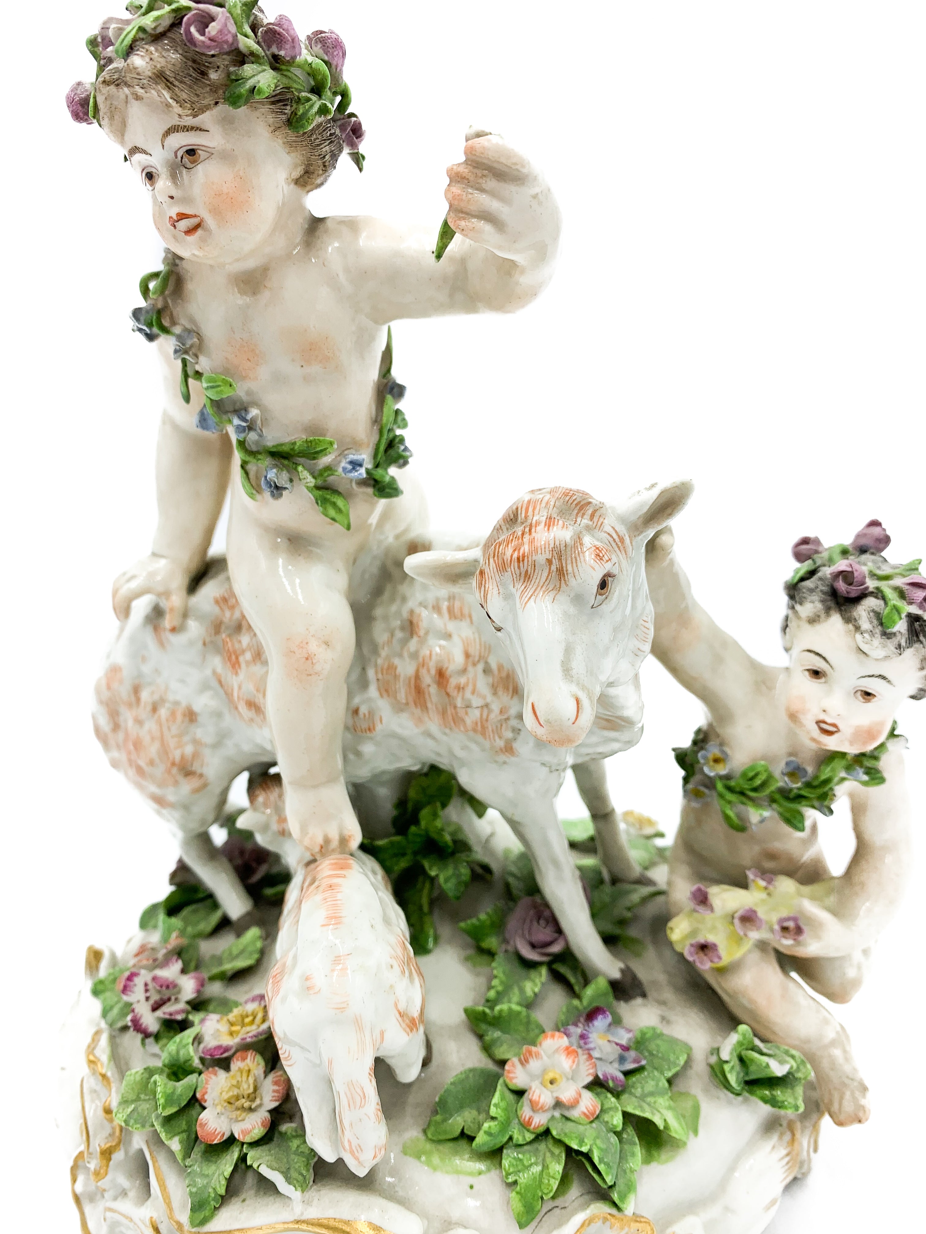 Ceramic sculpture of the Hochst Mythological Group from 1700