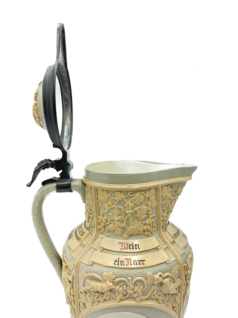 Caraffa in Ceramica di Villeroy e Boch Anni 60