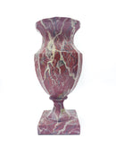 Vase in Striated Pink Marble from the 1940s