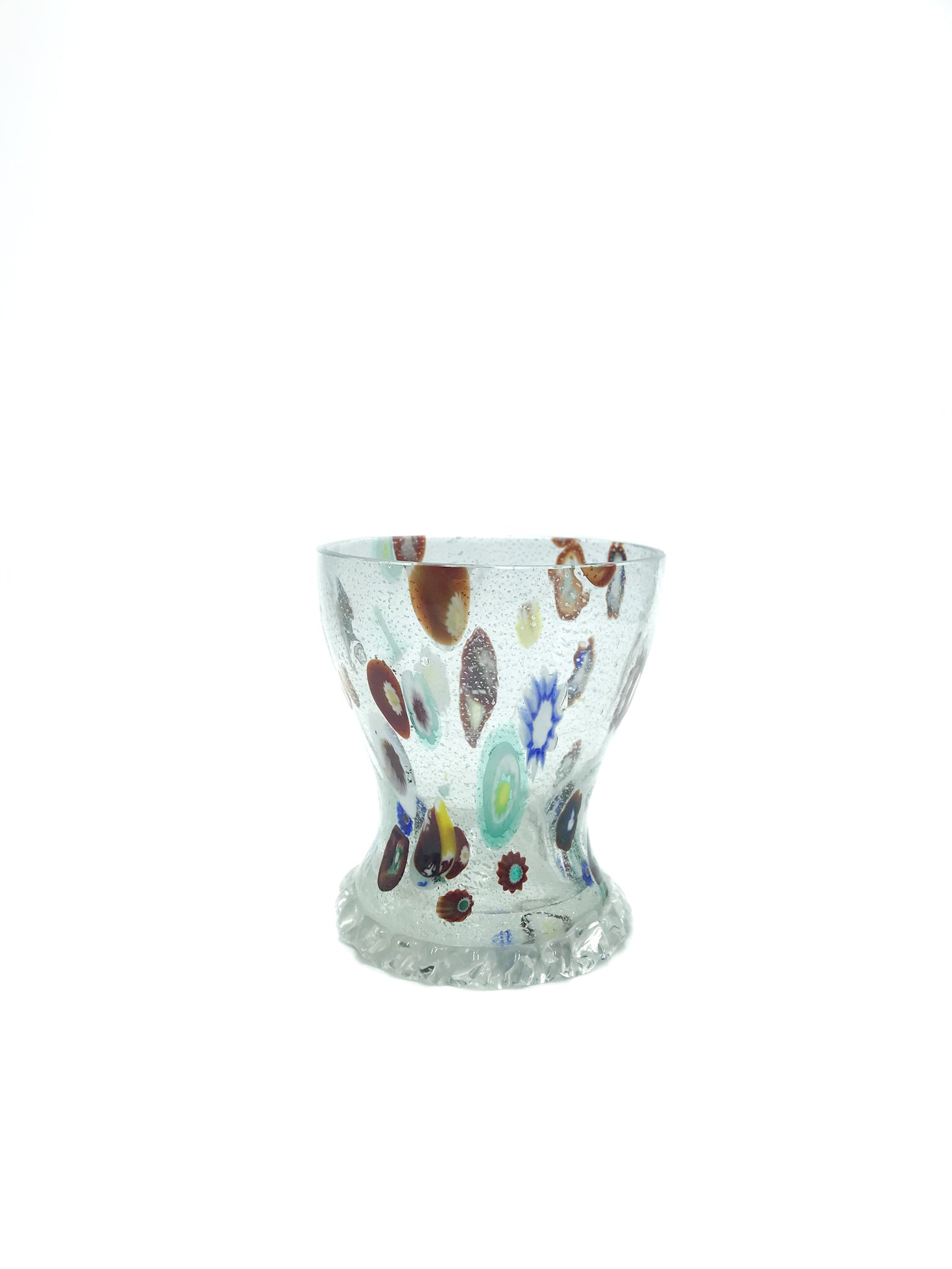 Murano glass glass with Murrine, 1990s