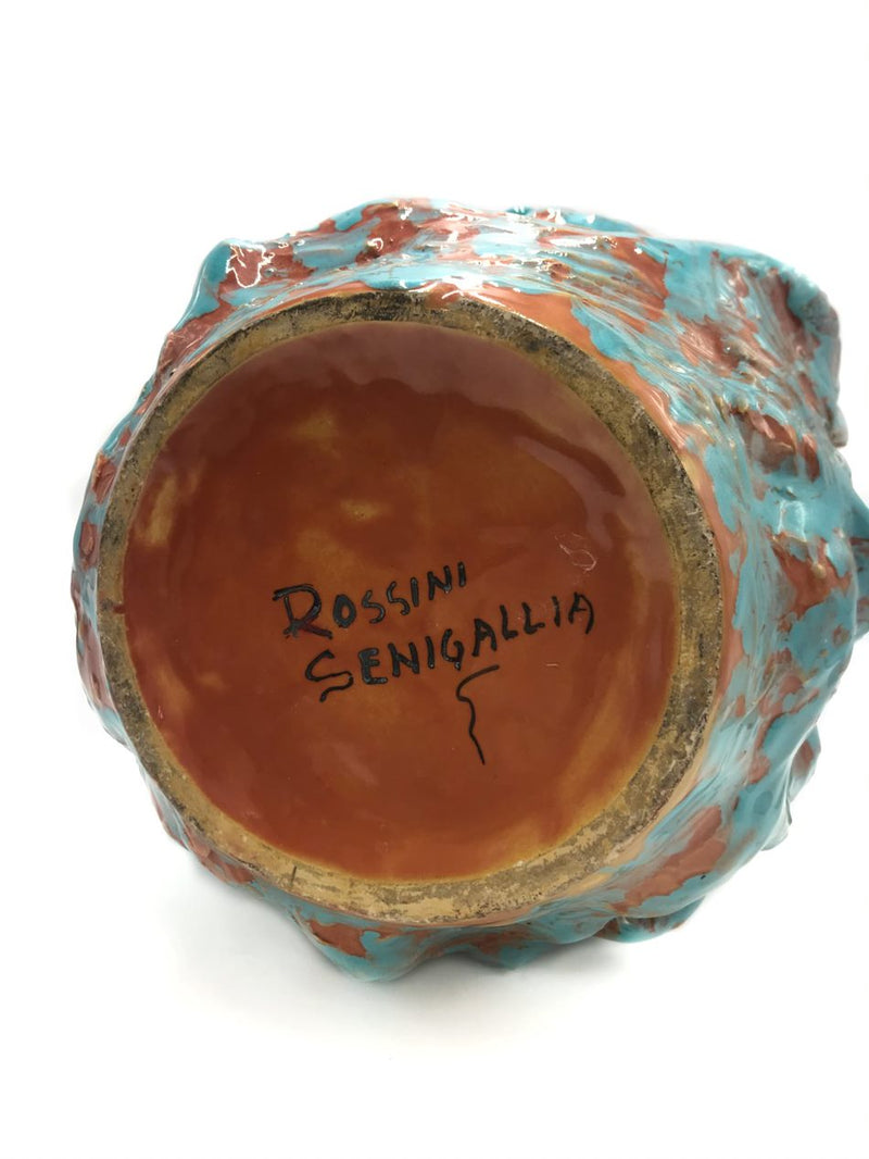 Ceramic vase by Rossini di Senigallia