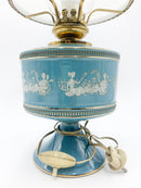 Sesto Fiorentino Glazed Ceramic Lamp from the 1940s