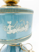 Sesto Fiorentino Glazed Ceramic Lamp from the 1940s