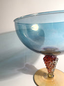 Centrotavola in Vetro Soffiato a Mano di Pitti Studio Anni 80