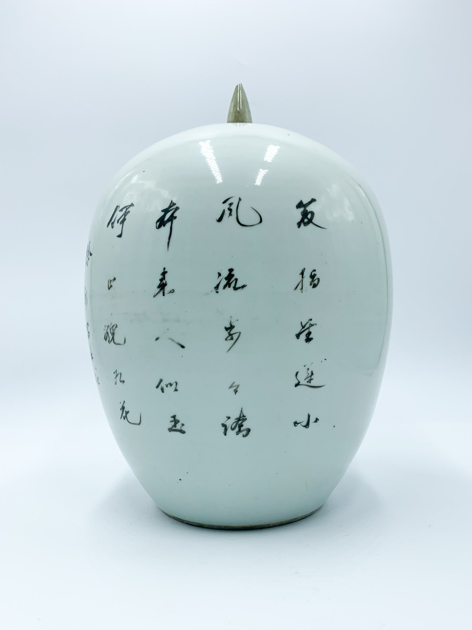 Vaso in Porcellana Cinese Dipinto a Mano dei Primi del Novecento