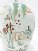 Vaso in Porcellana Cinese Dipinto a Mano dei Primi del Novecento