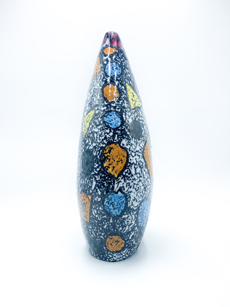Vase in Faenza ceramic by R. Rossini 1970s