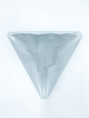 Scultura di Piramide in Vetro di Daum Rh Lauret