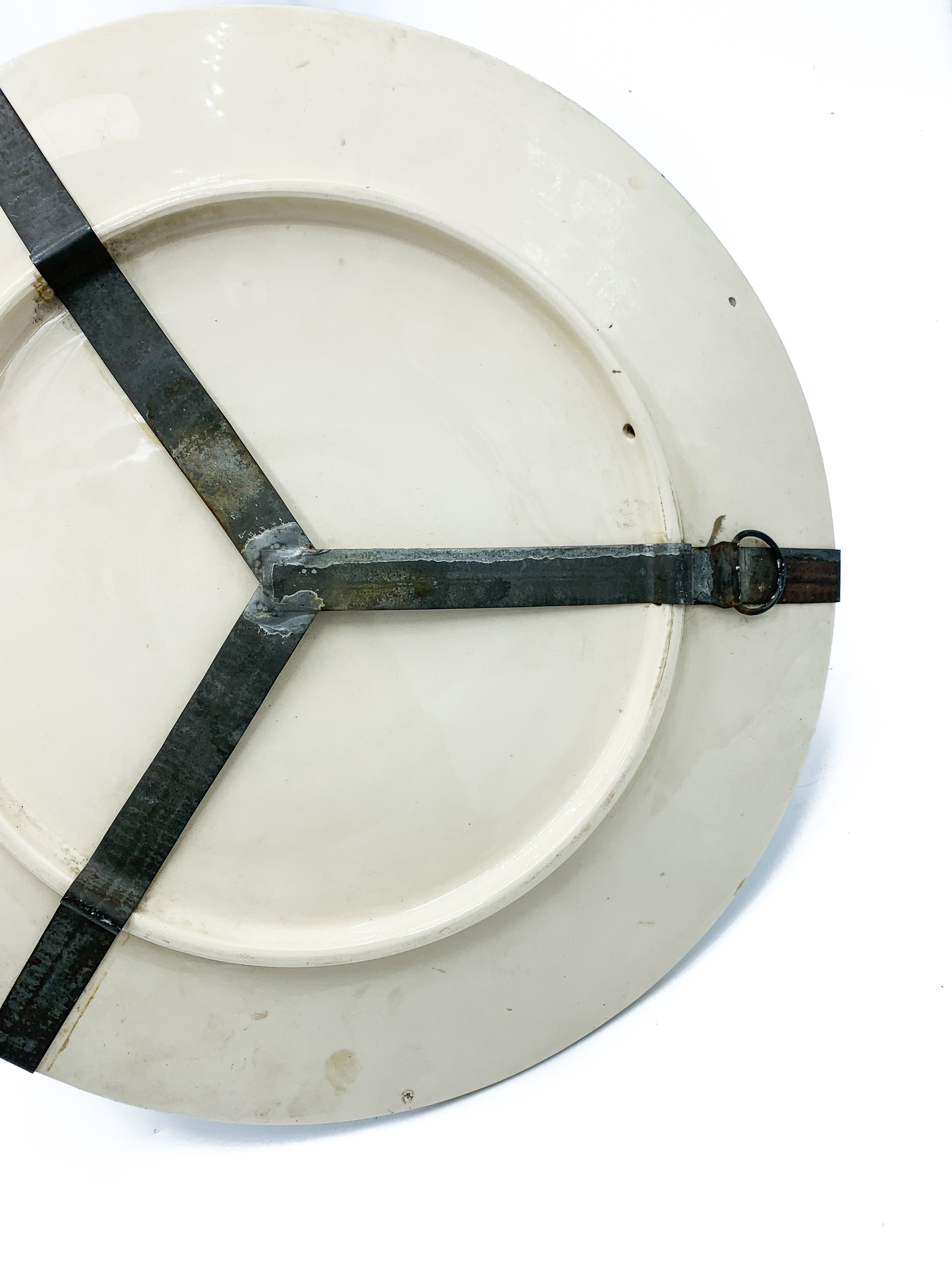 Japanese Ceramic Plate Hand Painted 1960s