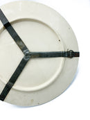 Piatto in Ceramica Giapponese Dipinto a Mano Anni 60