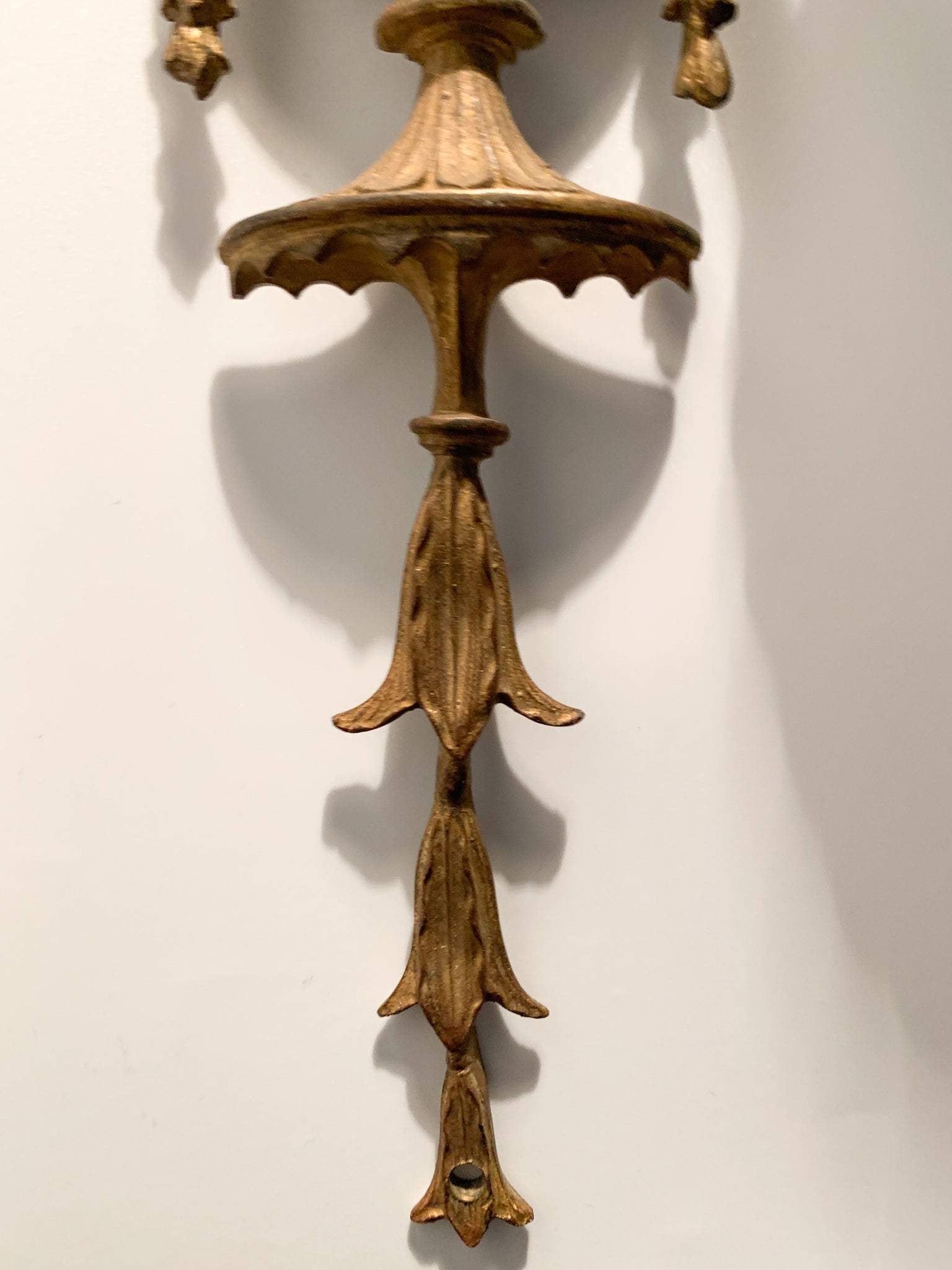 Coppia di Appliques in Bronzo e Camei del 1800