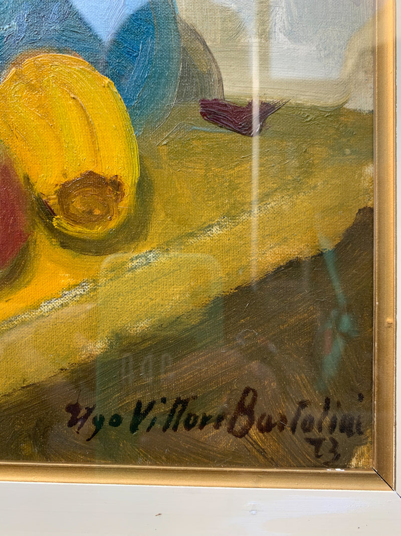 Dipinto Olio su Tela di Natura Morta di Luigi Bartolini Anni 40