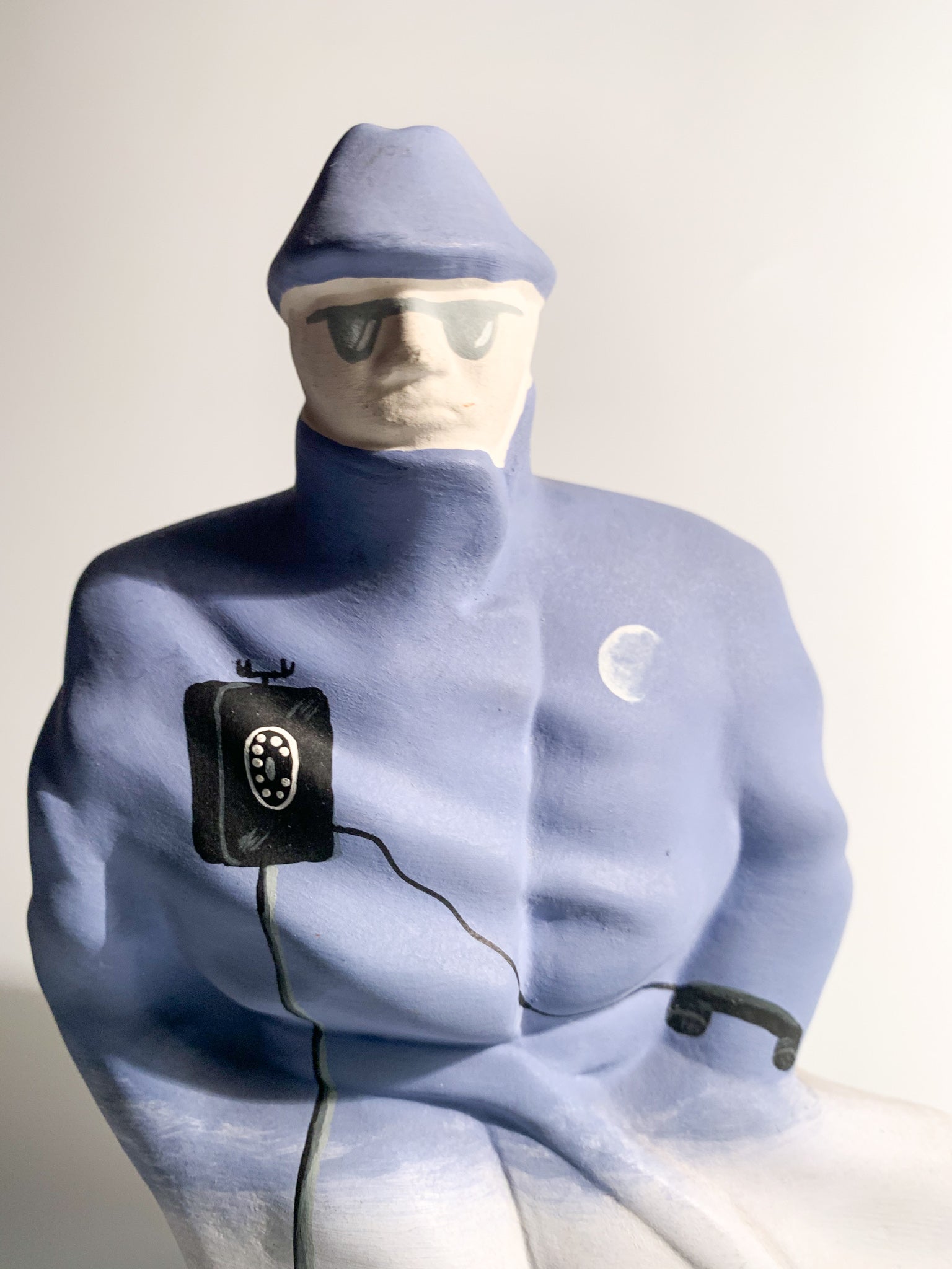 Scultura Figurativa in Ceramica di L'Aquilone del 1984