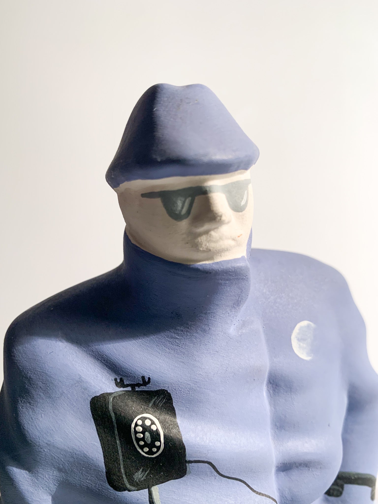 Scultura Figurativa in Ceramica di L'Aquilone del 1984