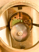 Orologio da Tavolo Raingo Frères Stile Luigi XVI in Alabastro e Bronzo Dorato del 1800