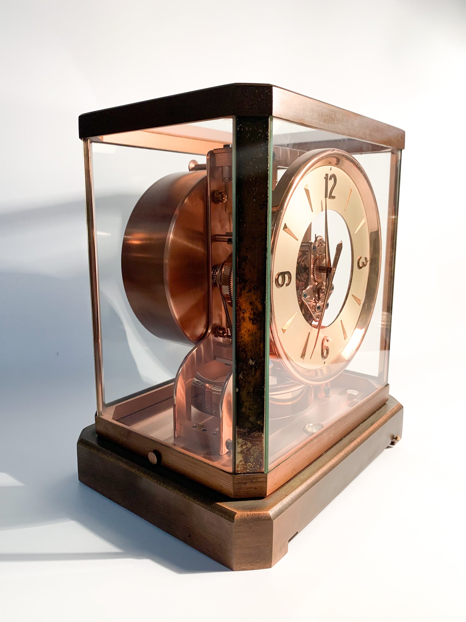 Atmos by Jaeger Le Coultre Classic Model Plated in Rose Gold