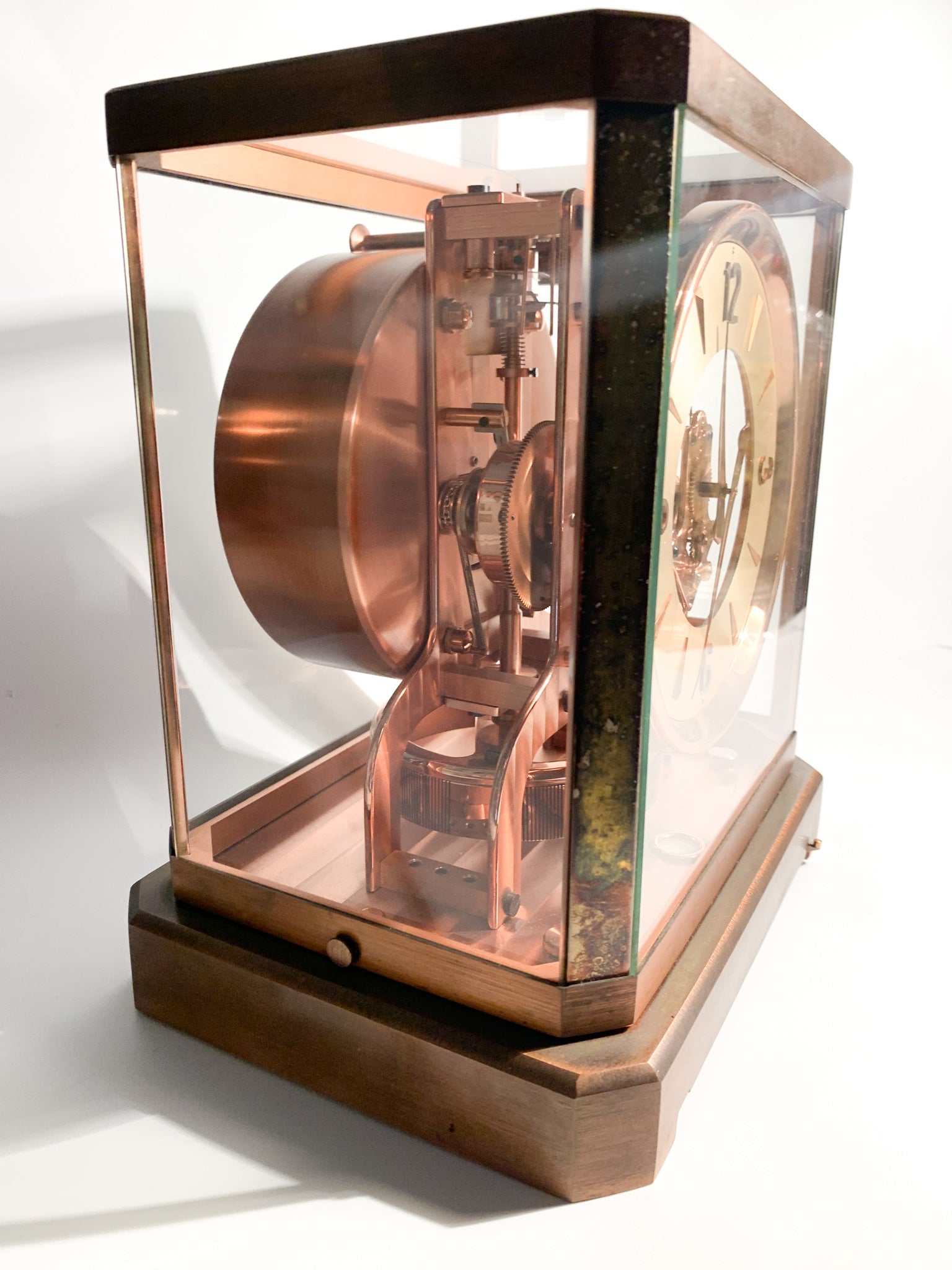 Atmos by Jaeger Le Coultre Classic Model Plated in Rose Gold