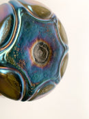 Iridescent Loetz Glass Vase with Flower Opening 1940s