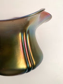Iridescent Loetz Glass Vase with Flower Opening 1940s