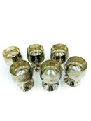 Set 6 Bicchieri in metallo smaltato