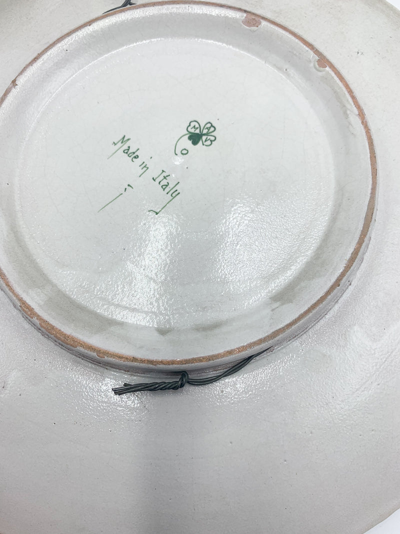 Ceramic plate from MAV from the 1950s