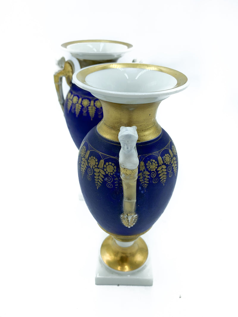 Coppia di Vasi in Ceramica Periodo Primo Impero 1810