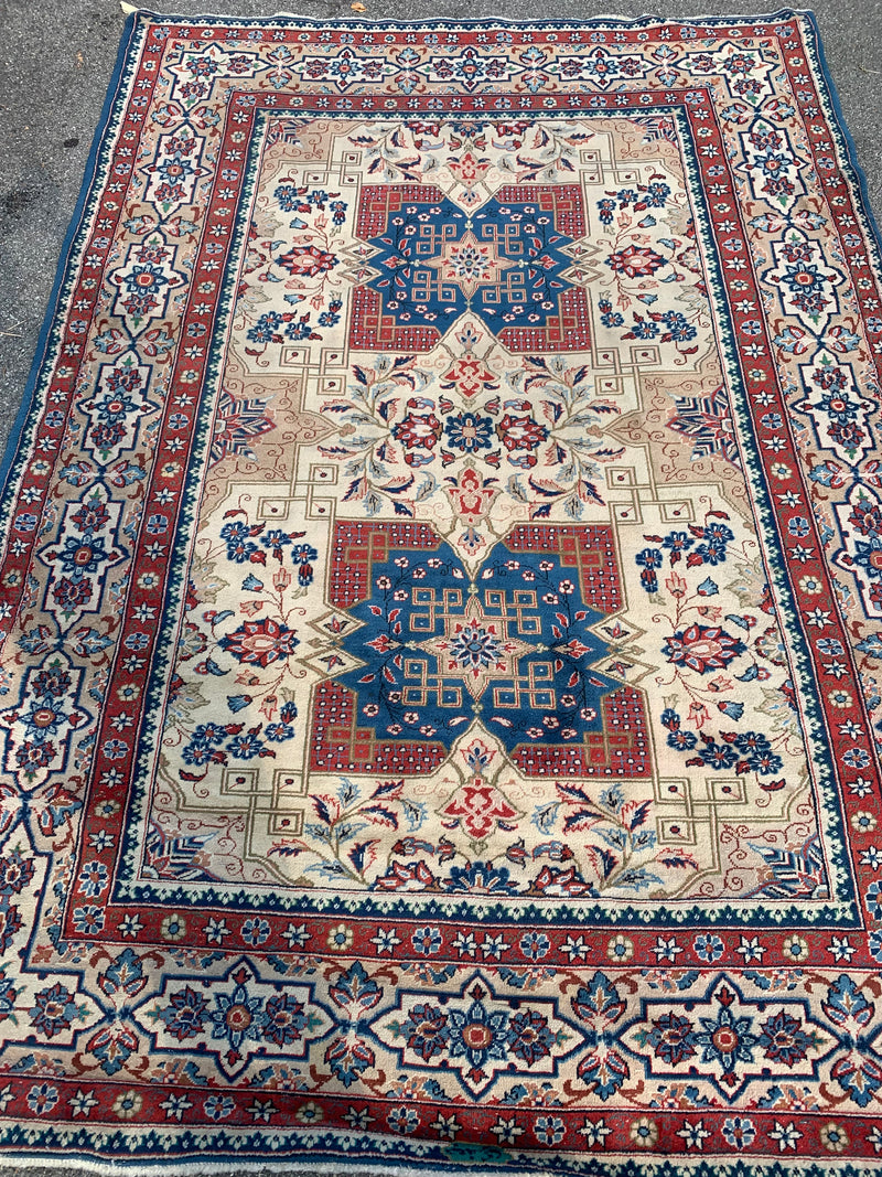 Persian Veramin carpet from the 50s