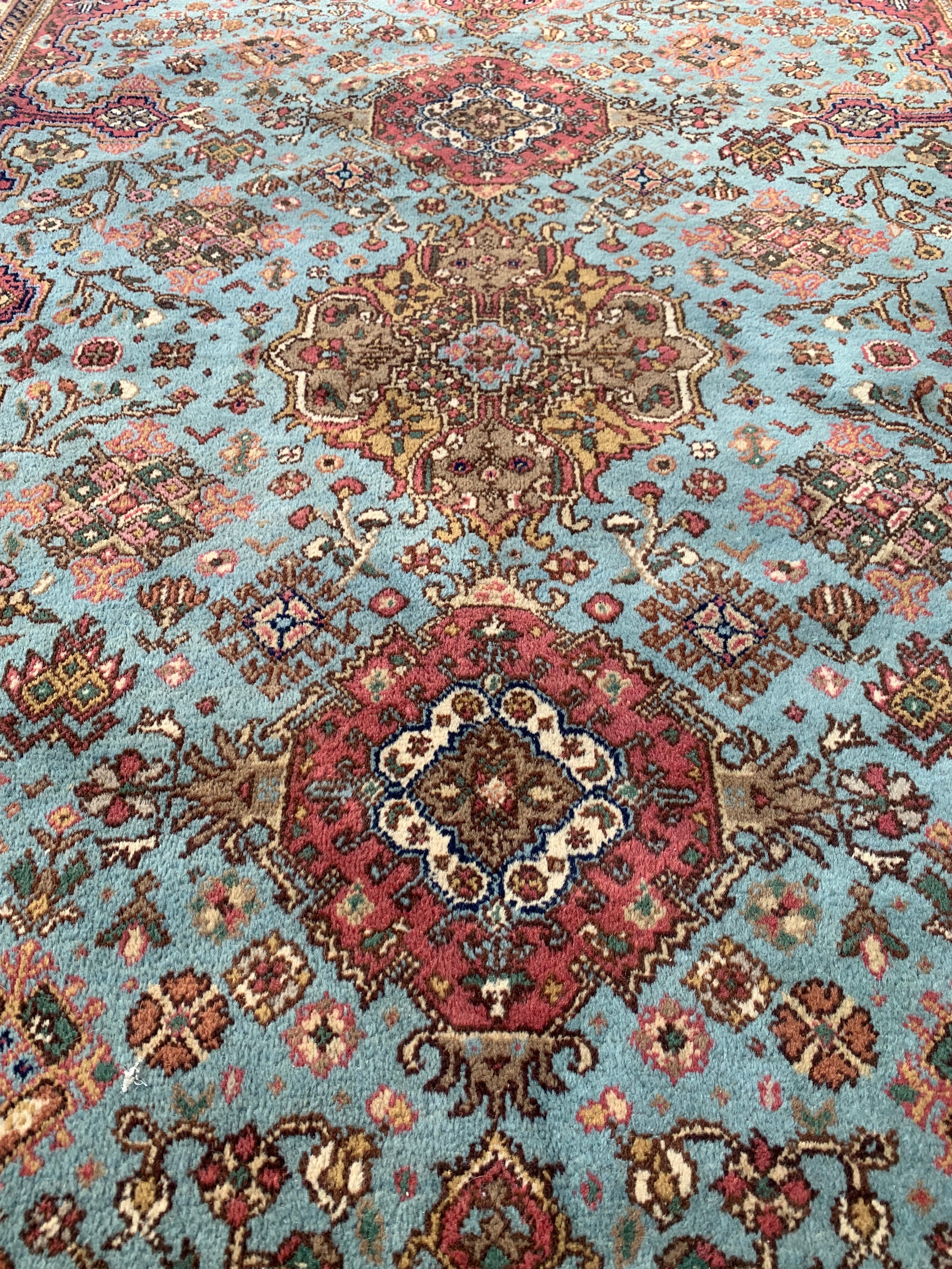 Romanian Gherla carpet from the 70s