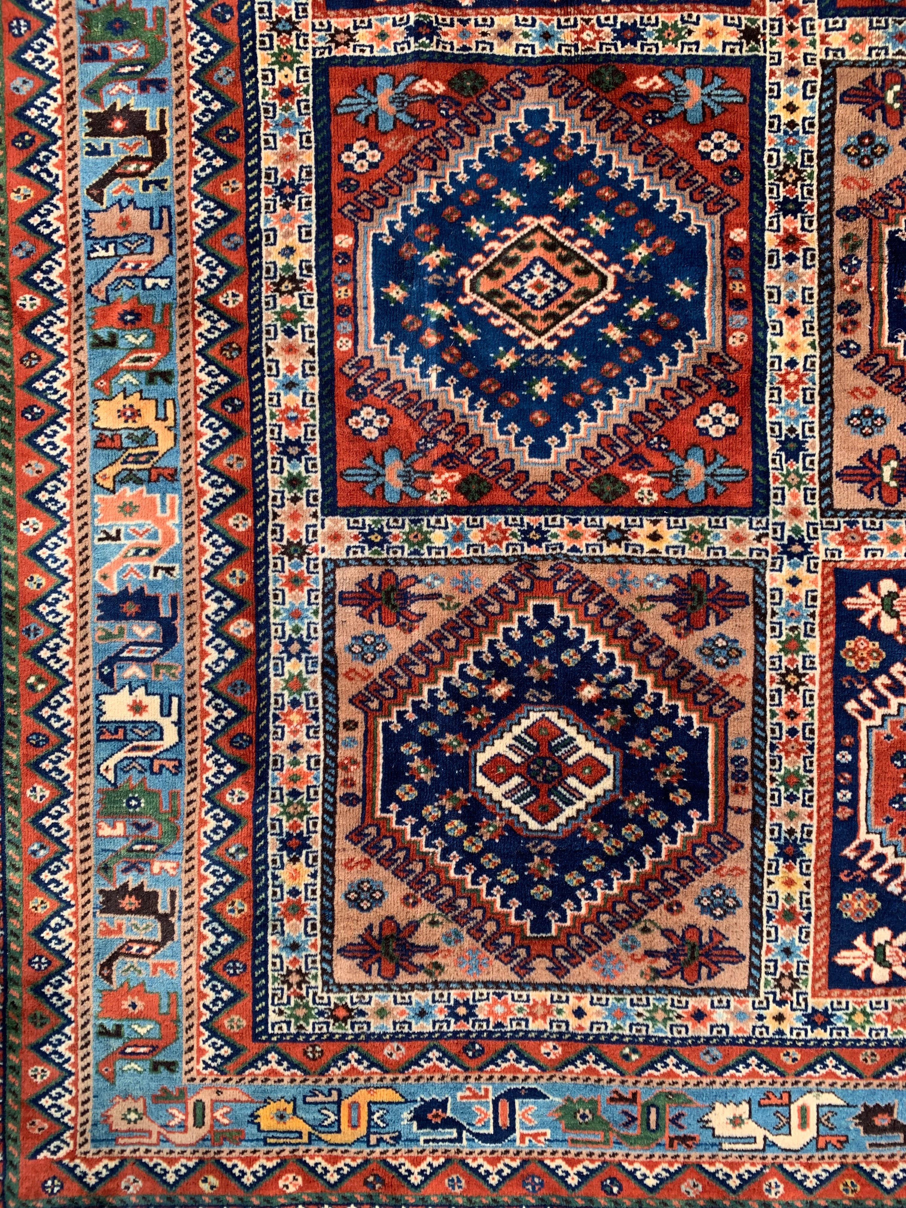 Persian Yalame carpet from the 70s