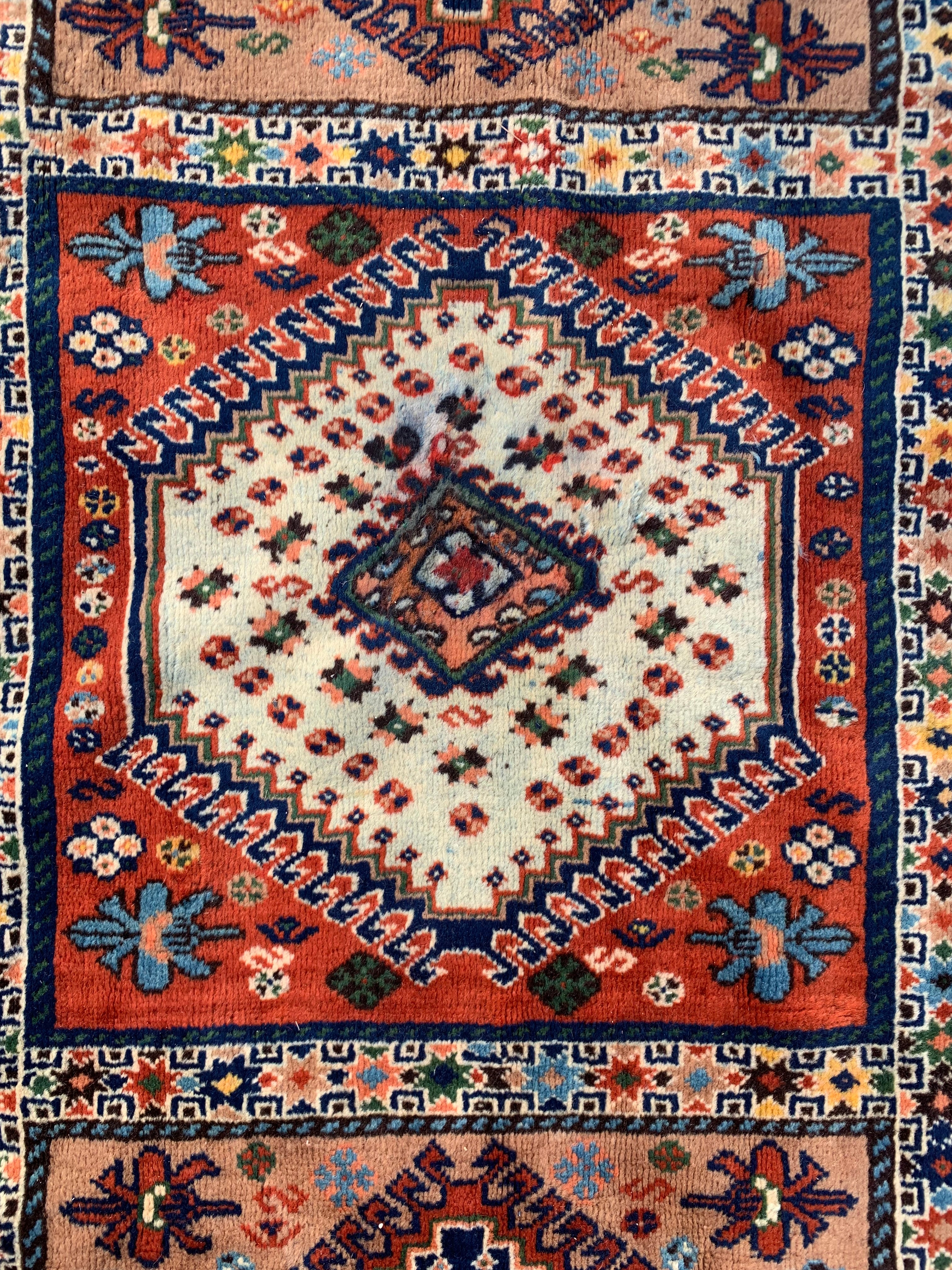 Persian Yalame carpet from the 70s