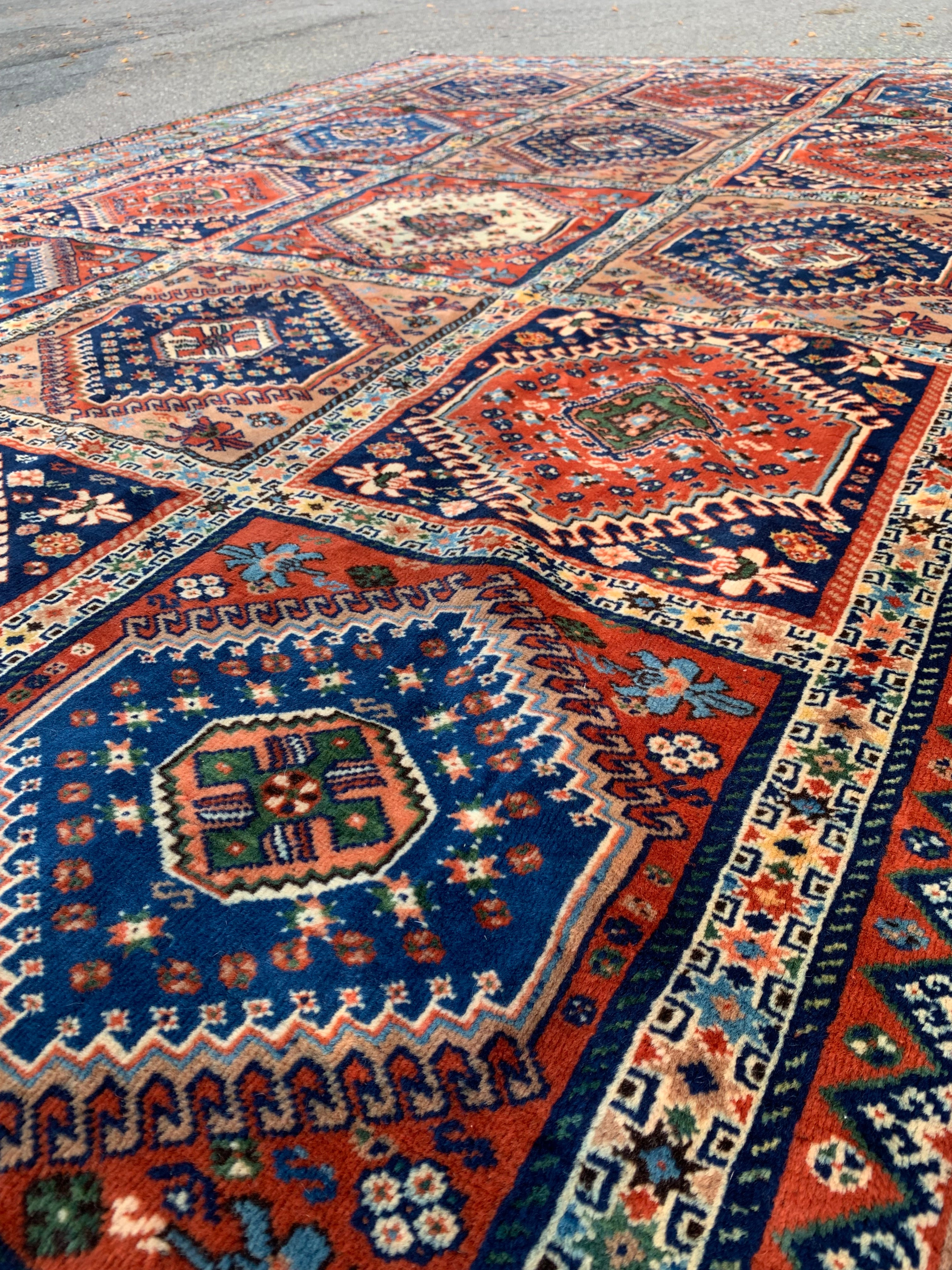 Persian Yalame carpet from the 70s