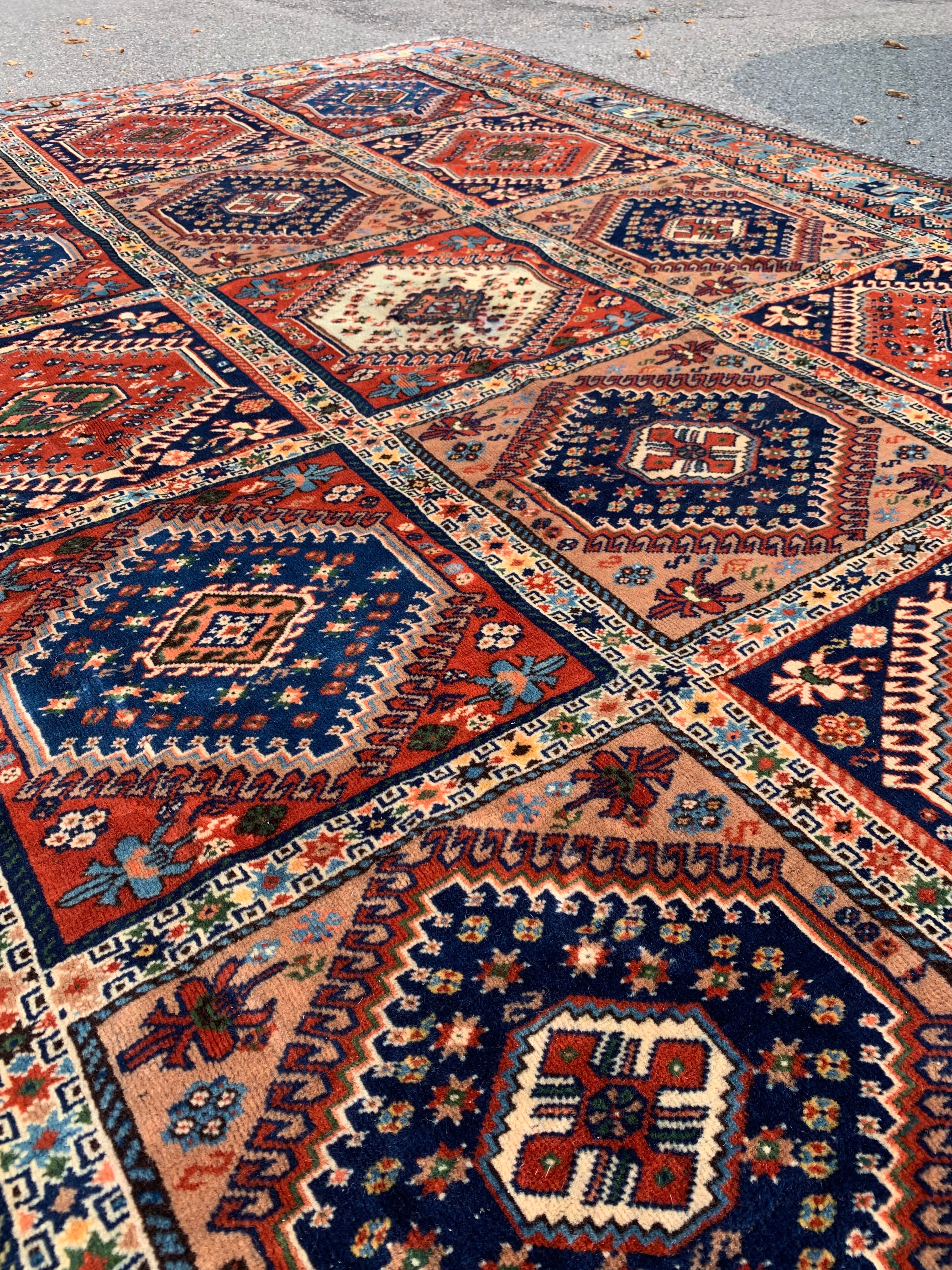 Persian Yalame carpet from the 70s