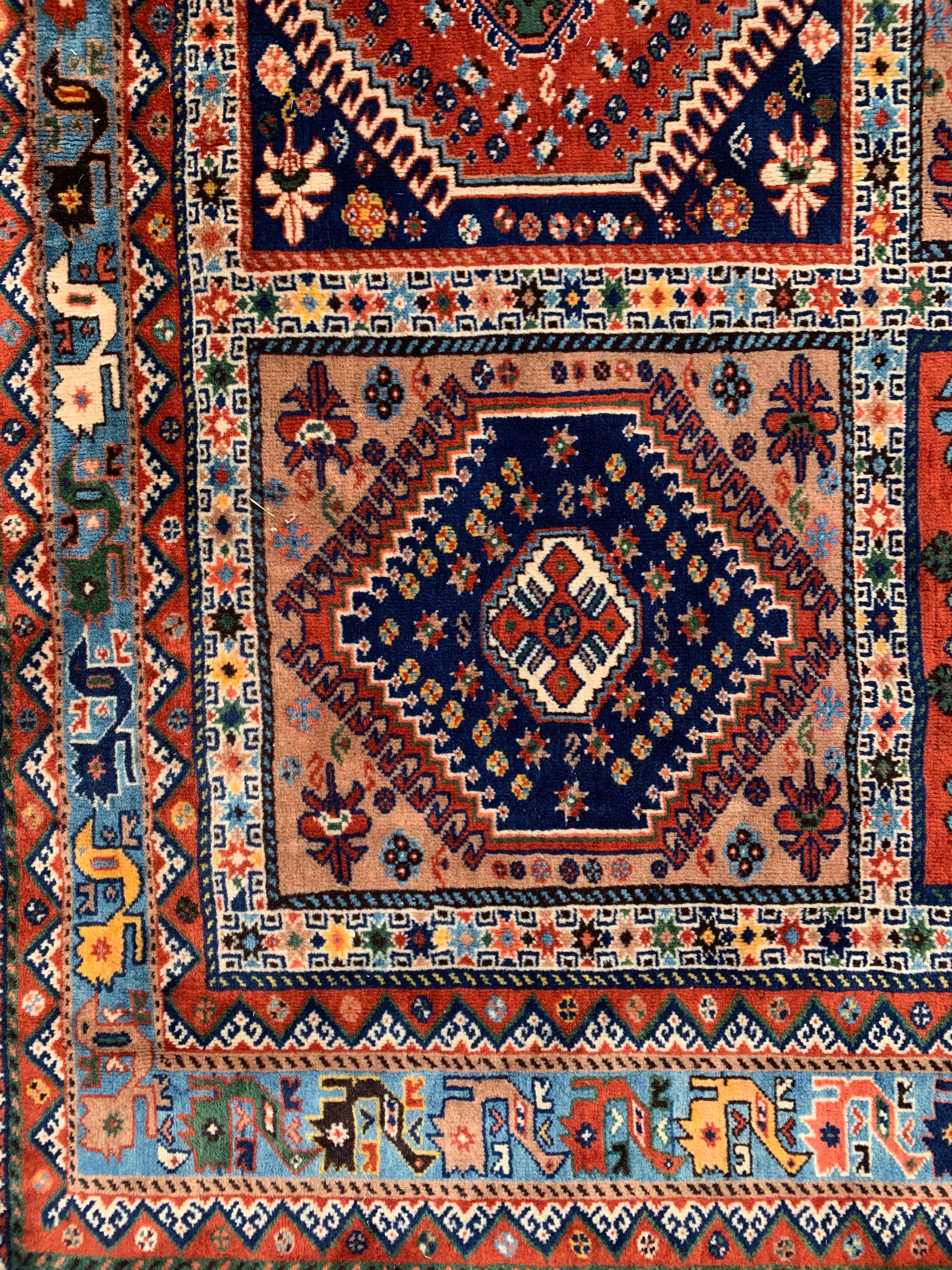 Persian Yalame carpet from the 70s