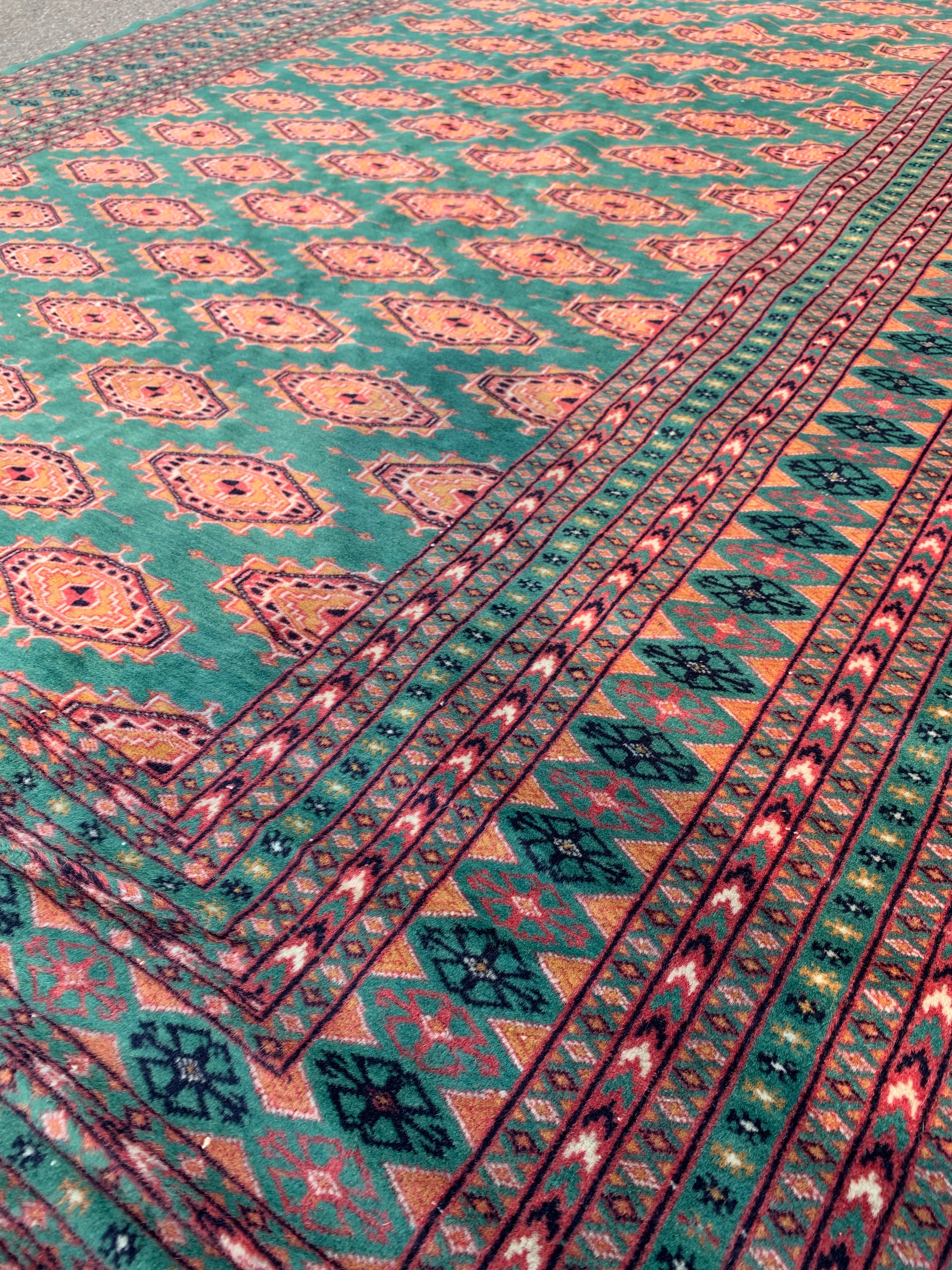 Pakistani Bukhara Carpet from the 70s