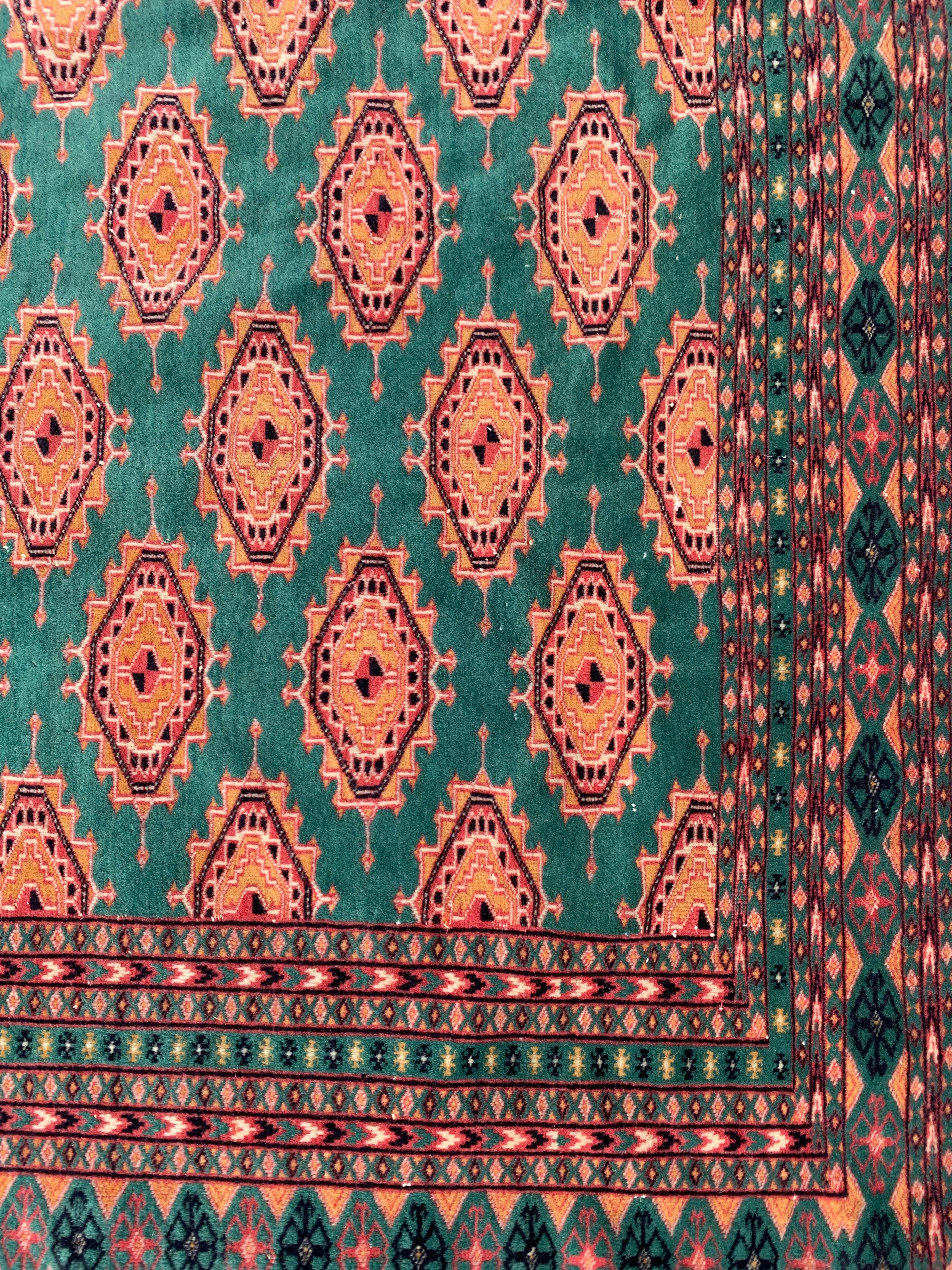Pakistani Bukhara Carpet from the 70s