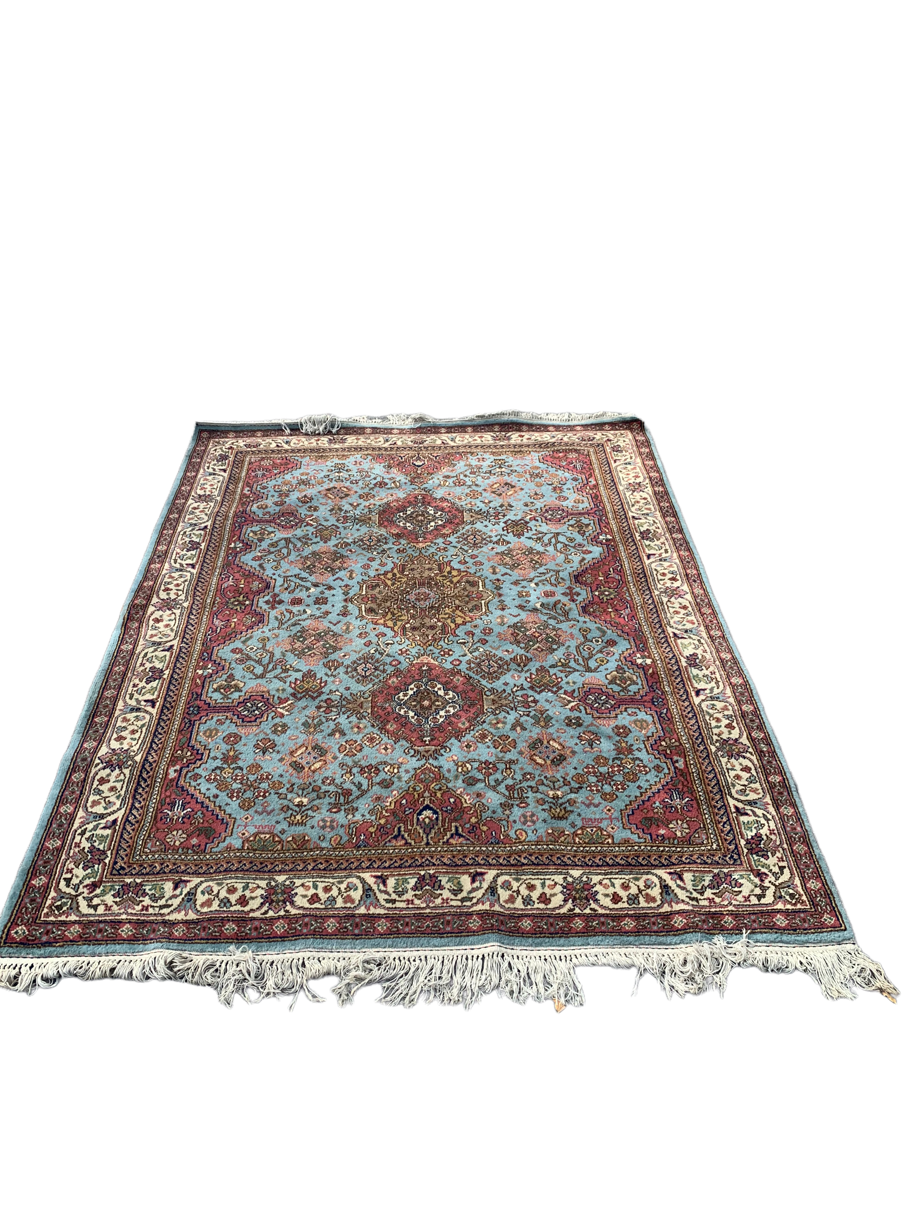 Romanian Gherla carpet from the 70s