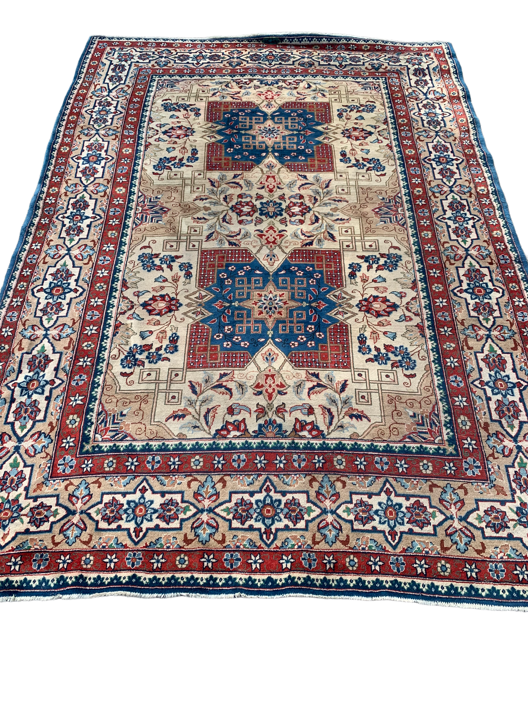Persian Veramin carpet from the 50s