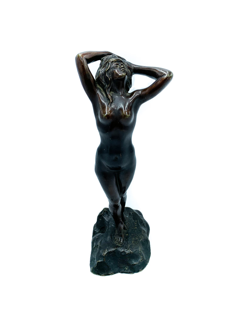 Bronze nude by Tito Obici 1800