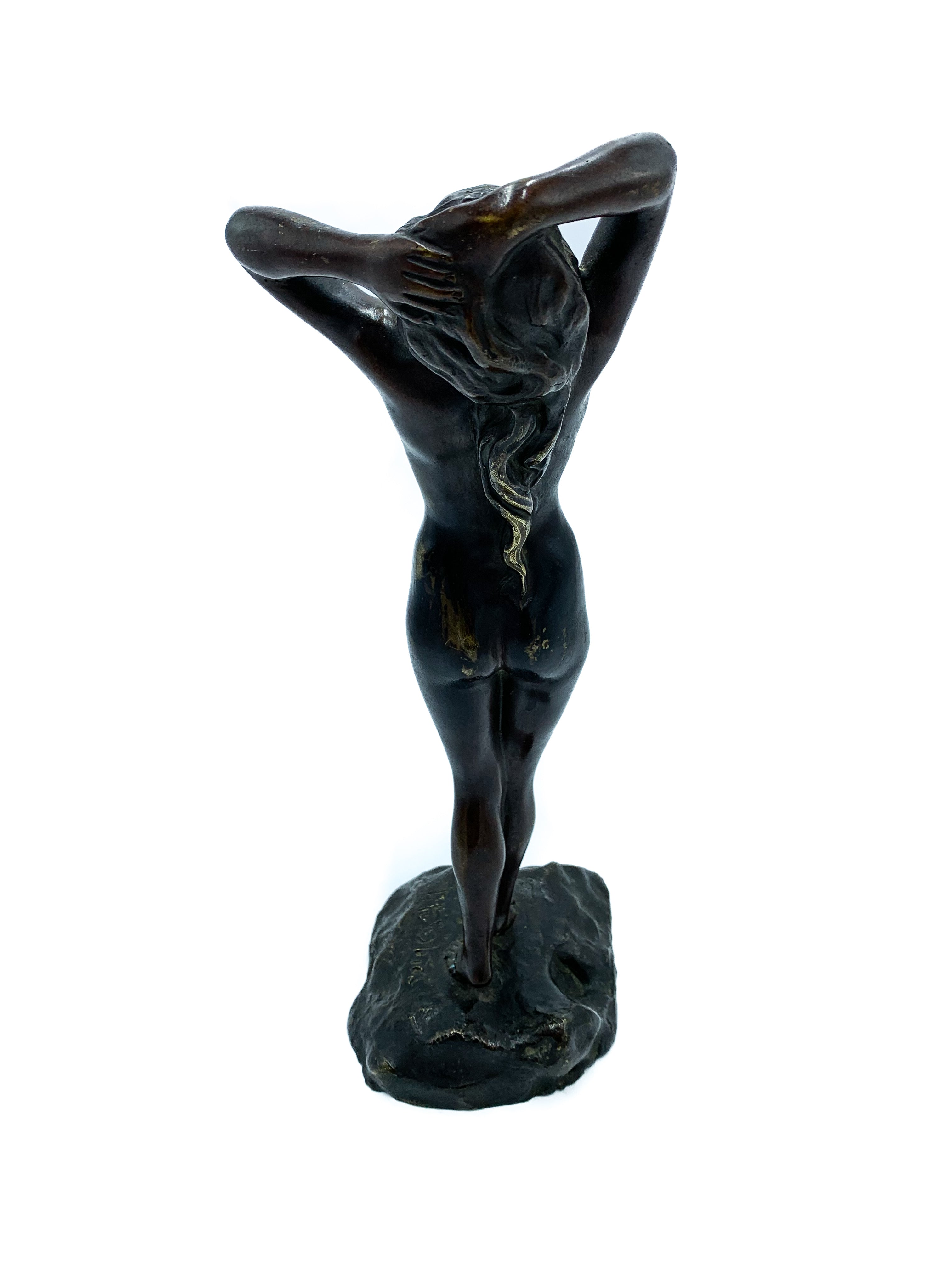 Bronze nude by Tito Obici 1800