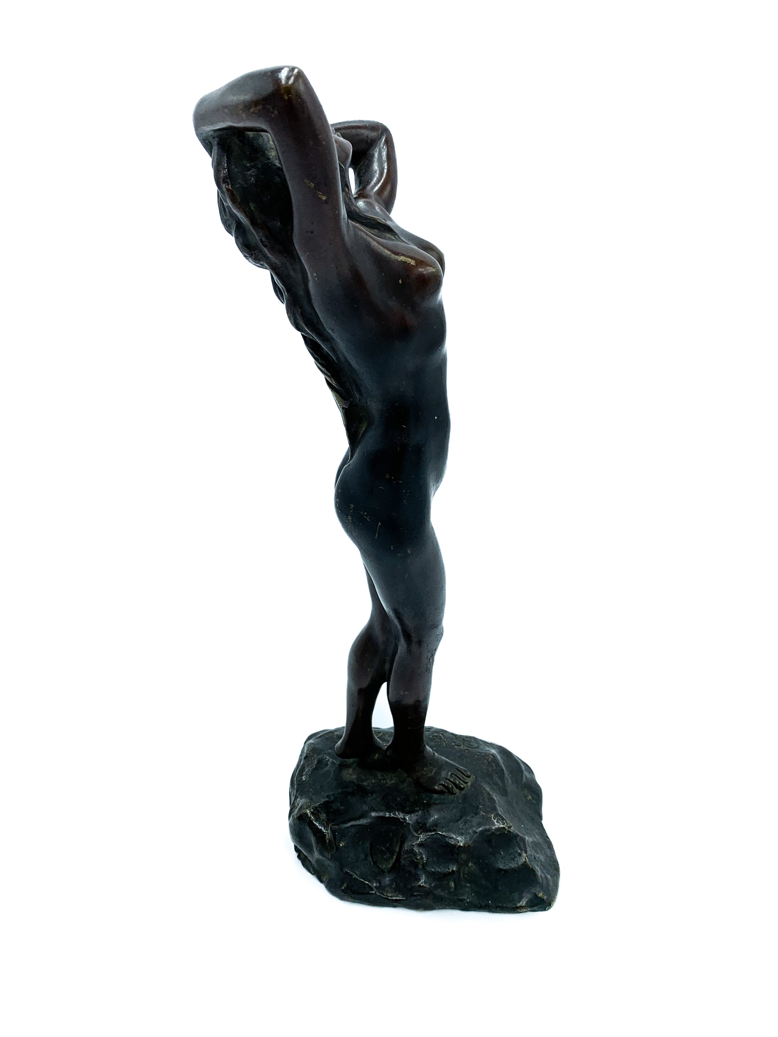 Bronze nude by Tito Obici 1800