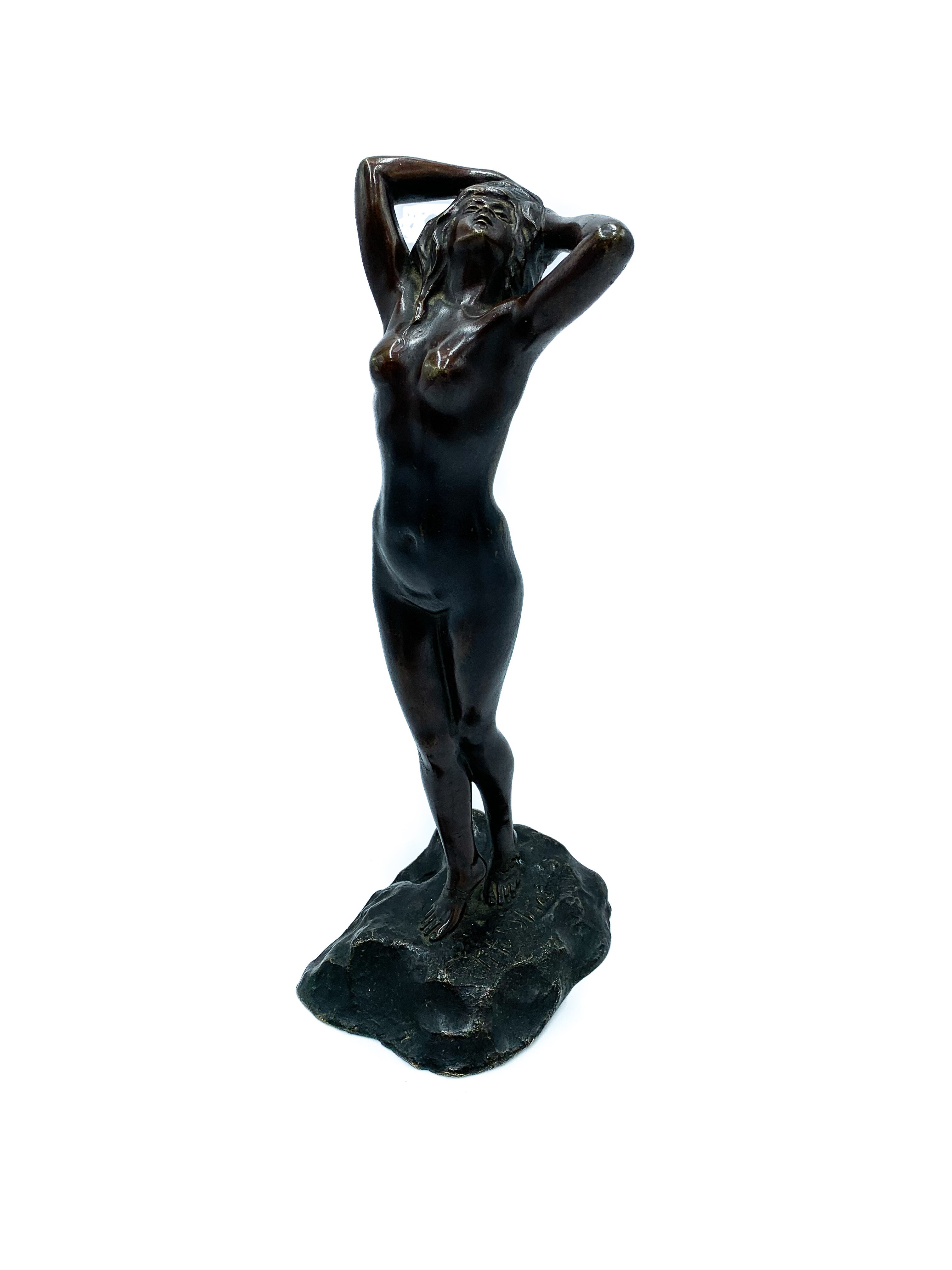 Bronze nude by Tito Obici 1800
