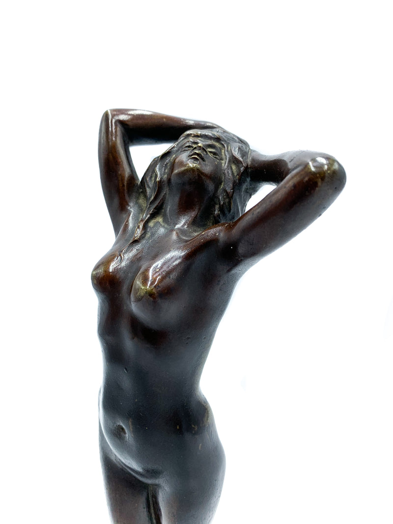 Bronze nude by Tito Obici 1800