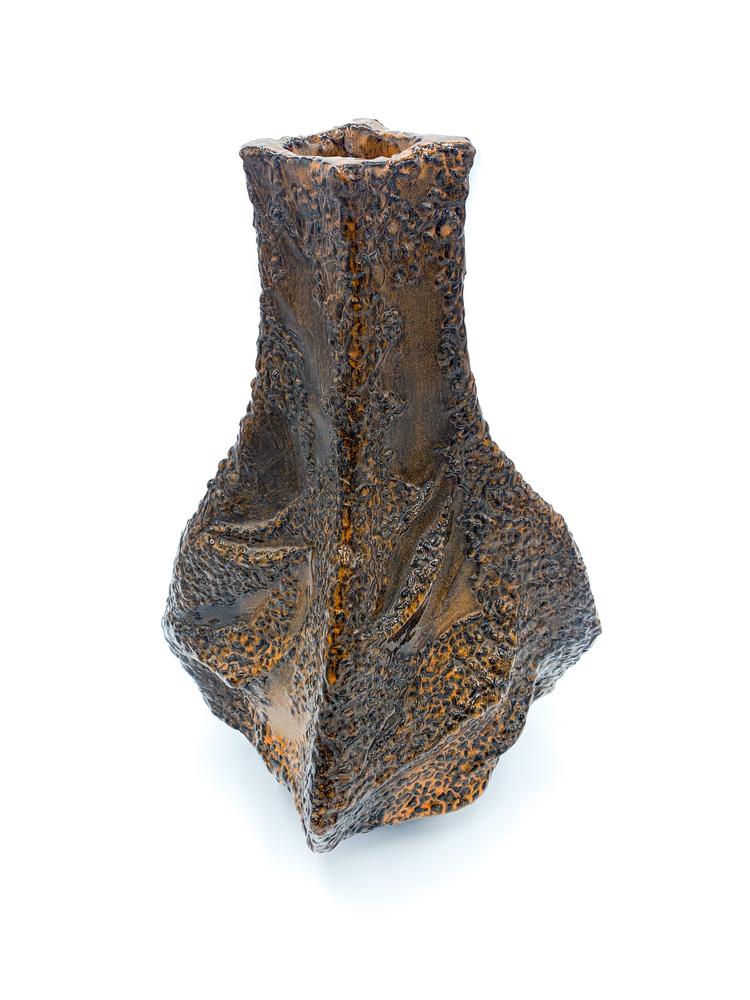 Vaso in Ceramica di Virginio Ciminaghi 1980