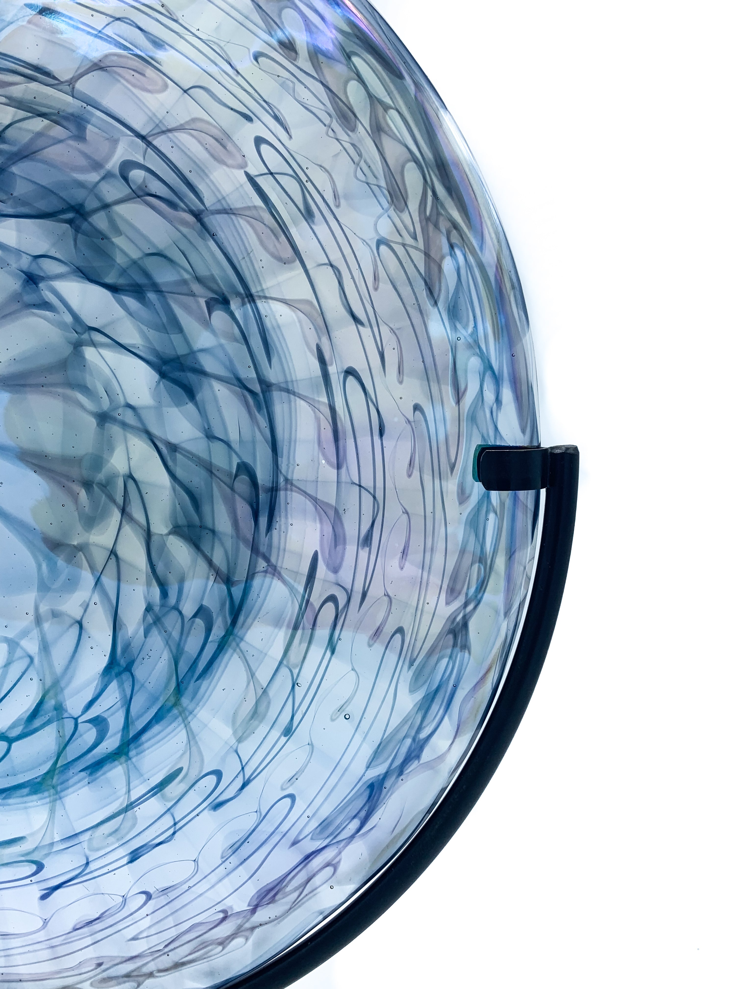 Murano glass plate 1980