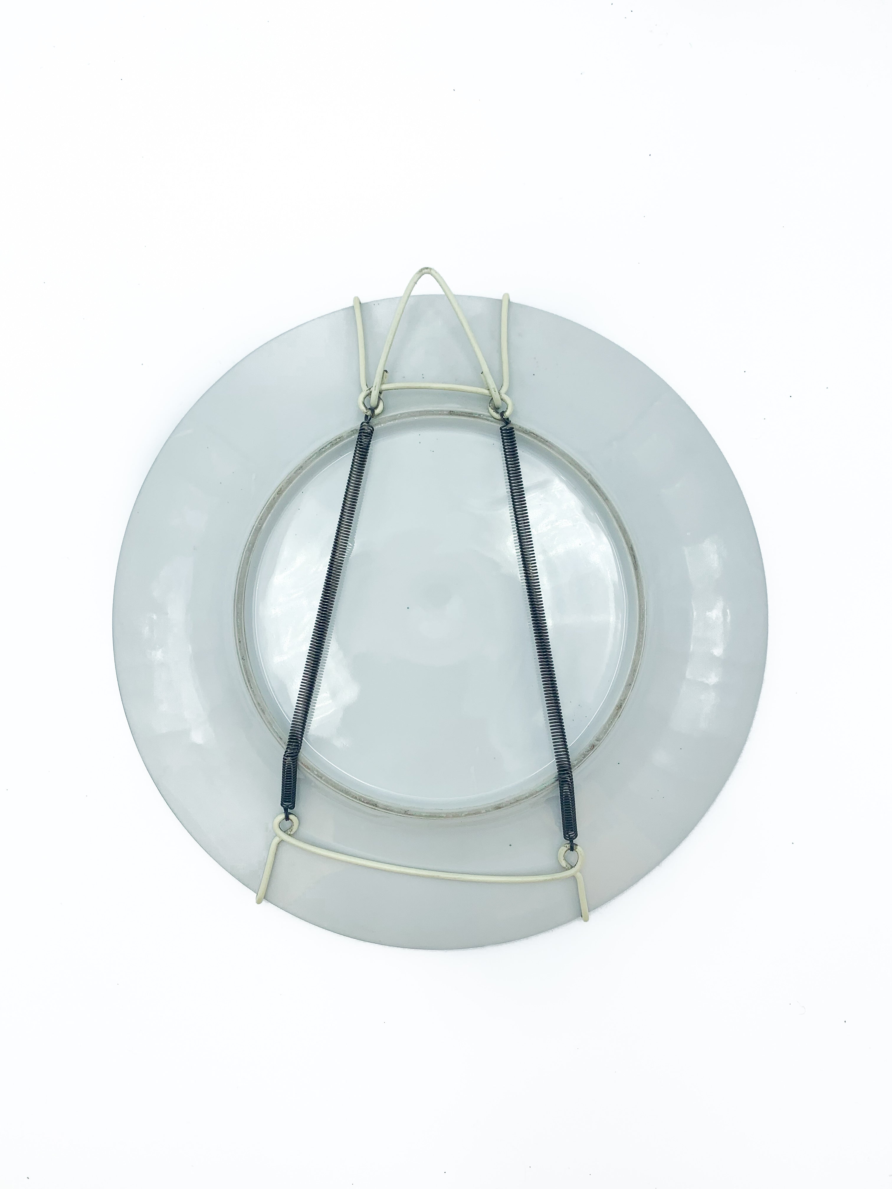 Chinese Canton Ceramic Plate from the 1950s