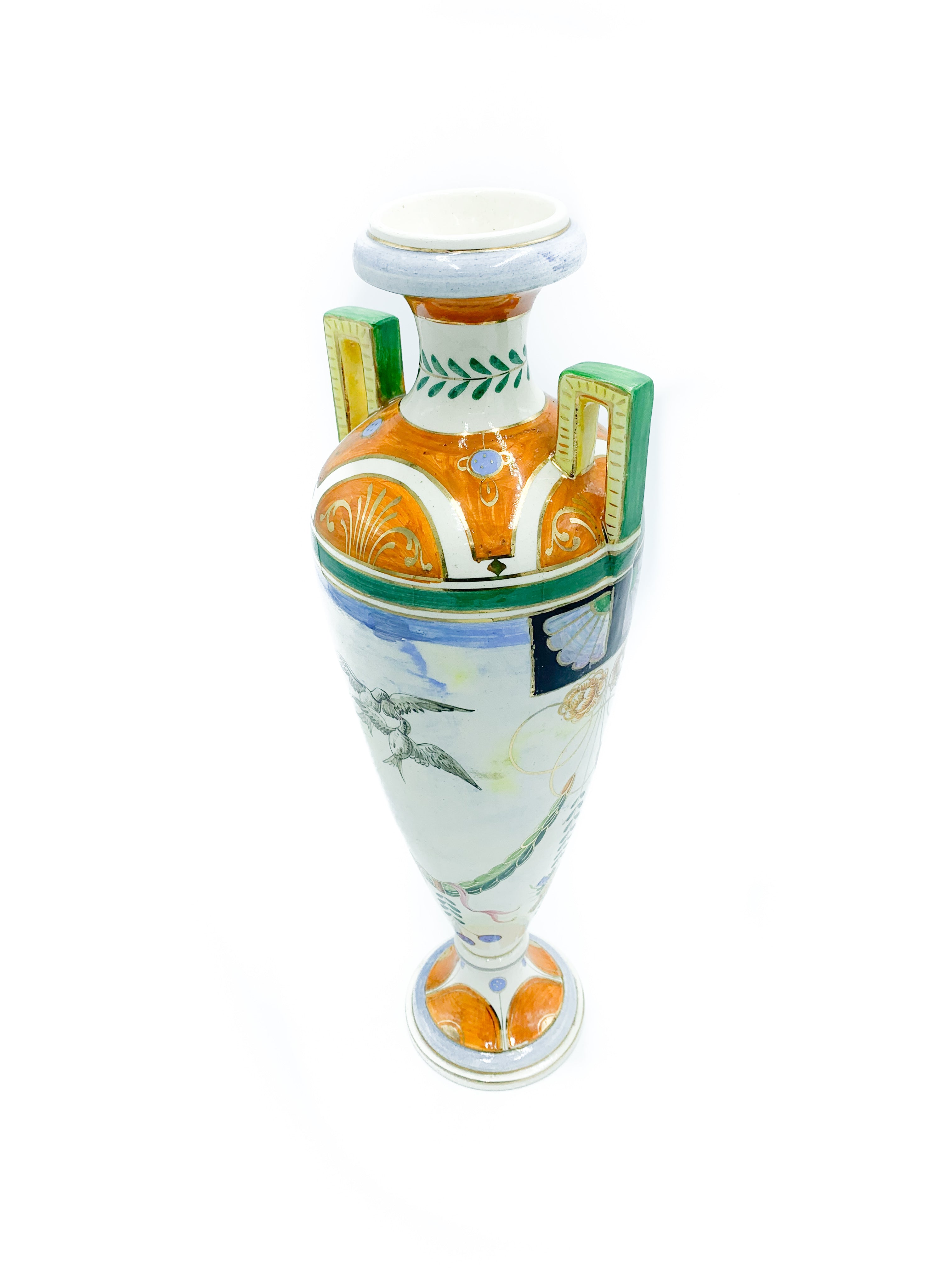 Vaso in Ceramica di Colonnata Toscana Anni 30