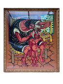 Lithograph by Giuseppe Migneco 1980s