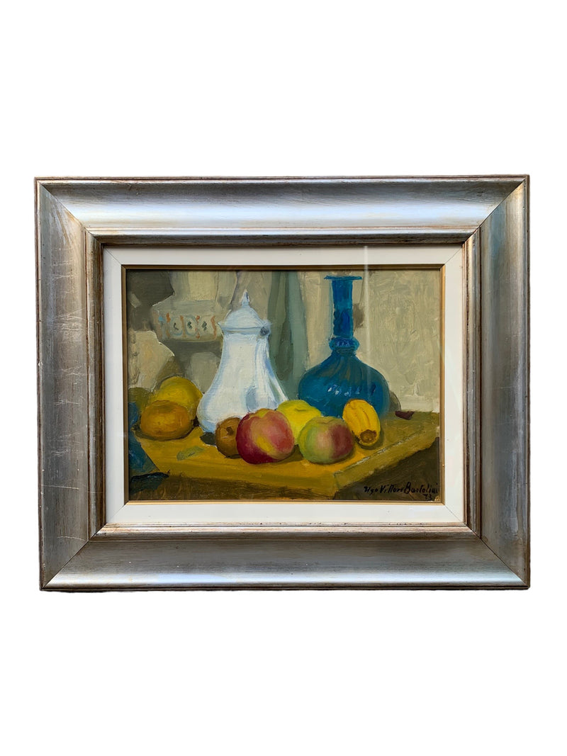 Dipinto Olio su Tela di Natura Morta di Luigi Bartolini Anni 40